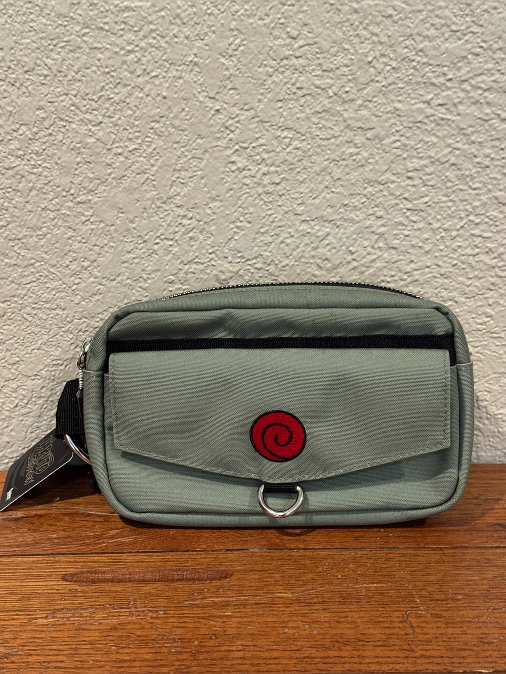 NWT Naruto Green Shippuden Fanny Pack/Crossbody Waist Pack Kakashi Hatake Anime